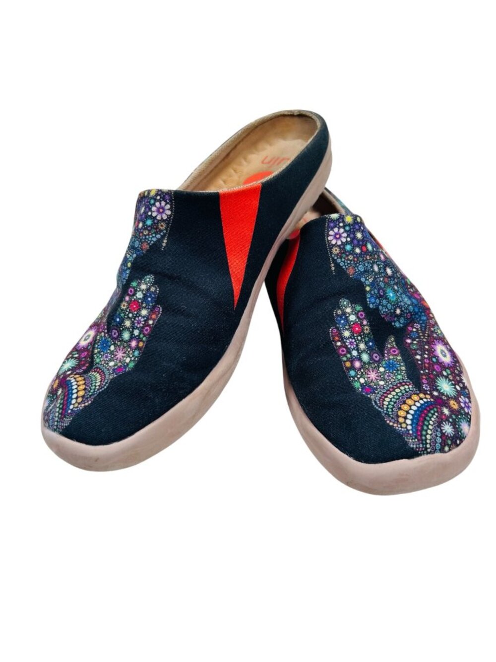 UIN Toledo 8 Women Wearable Art Slip On Shoes Sneaker Mule Clog